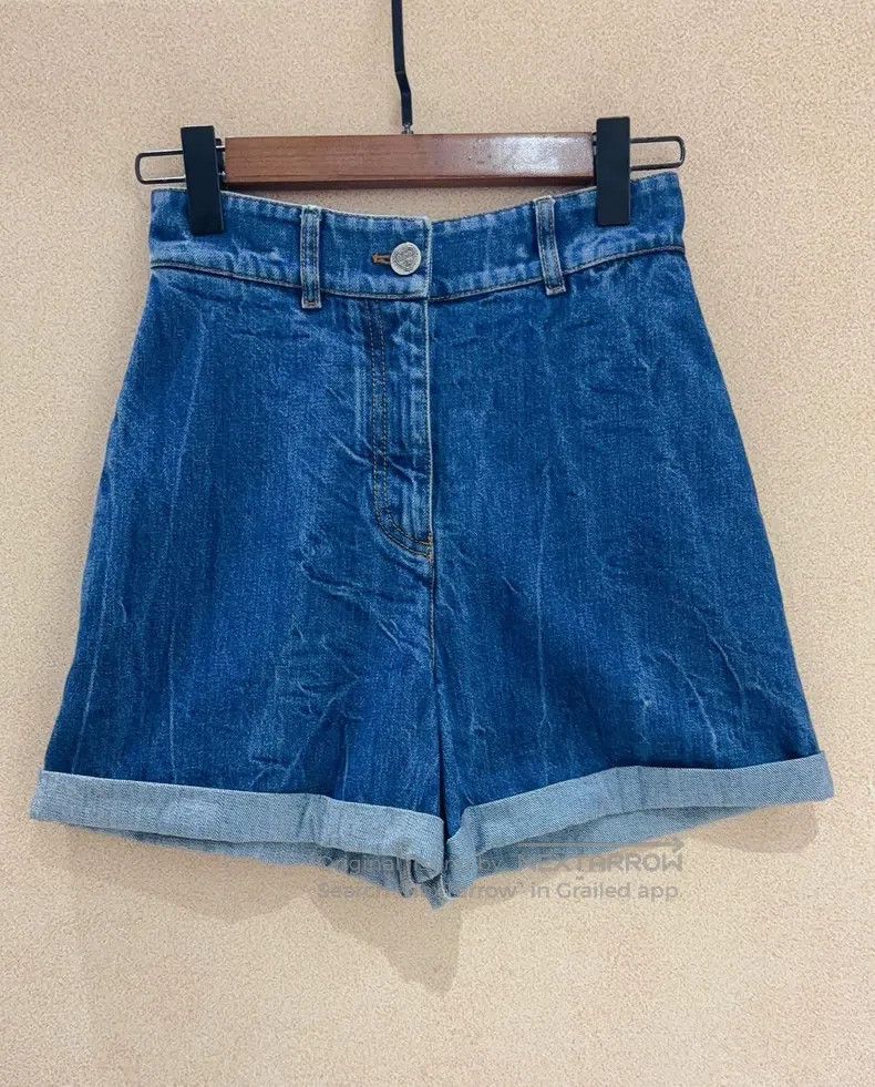 Chanel Chanel Denim shorts Size 42" / US 20 - 2 Thumbnail