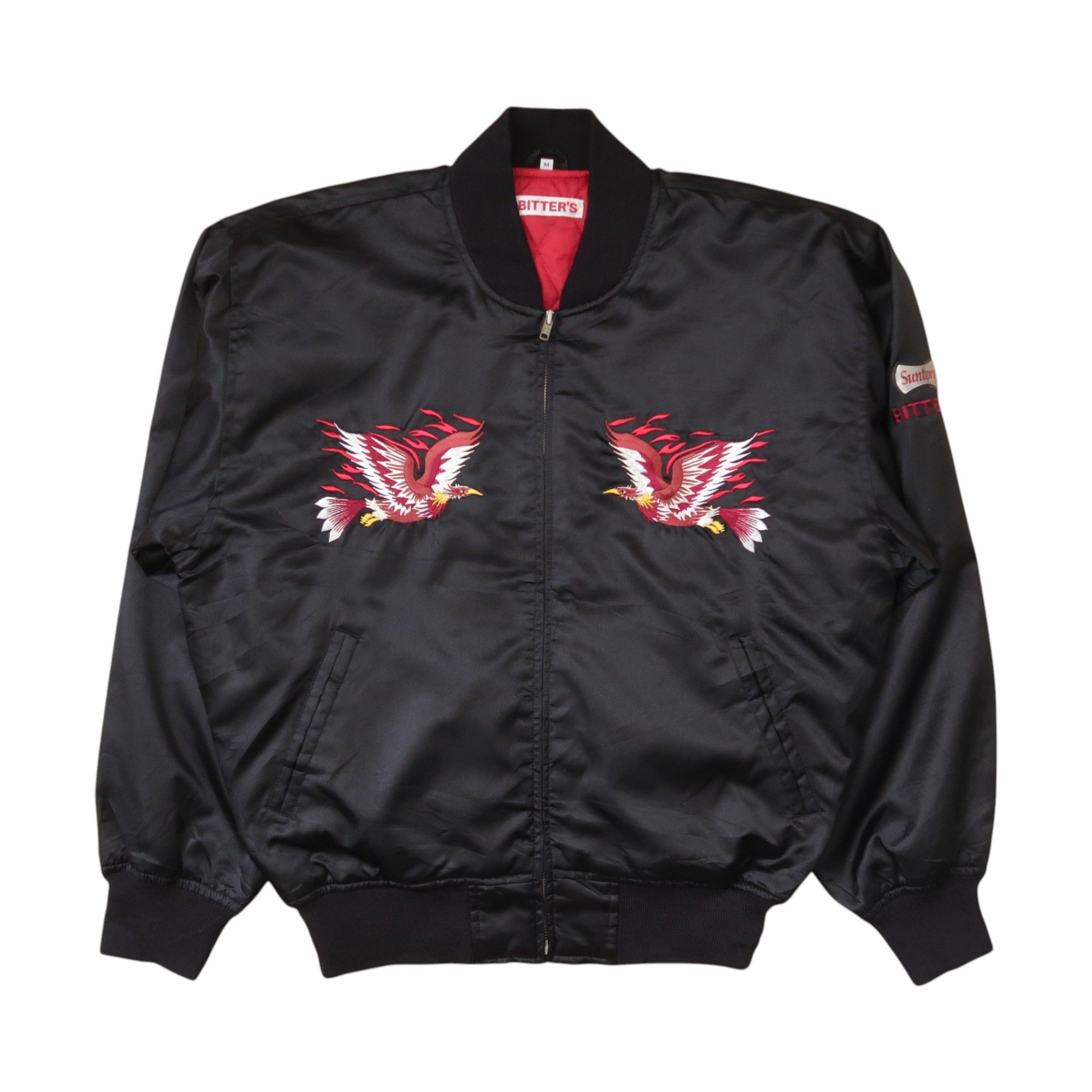 Hysteric Glamour Hysteric Glamour Sukajan Phoenix Bitters Bomber Jacket Size US M / EU 48-50 / 2 - 2 Thumbnail