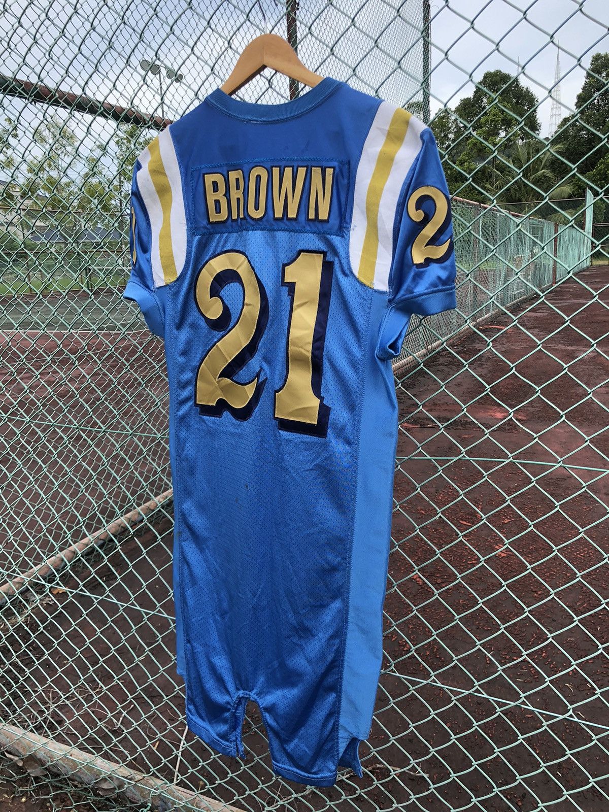 Adidas × Vintage Vintage Y2K Adidas Jebius Brown Game Used UCLA Bruins Jersey Size US XS / EU 42 / 0 - 17 Thumbnail