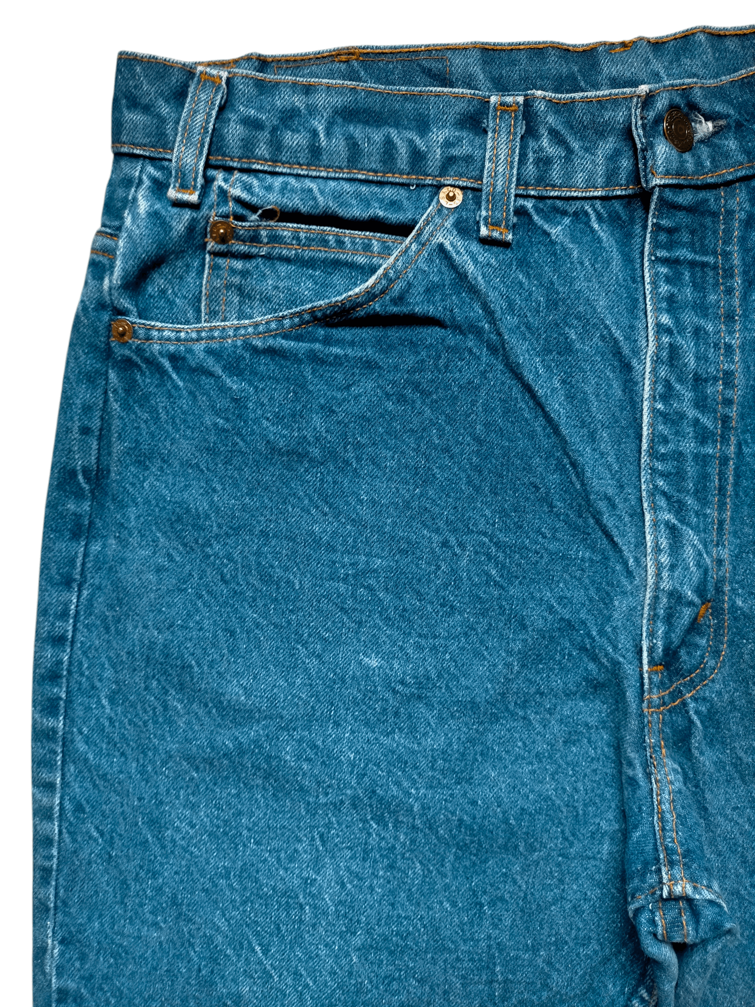 Levi's Vintage 80s Levis 517 Flare Jeans Boot Cut Denim Size US 34 / EU 50 - 4 Thumbnail