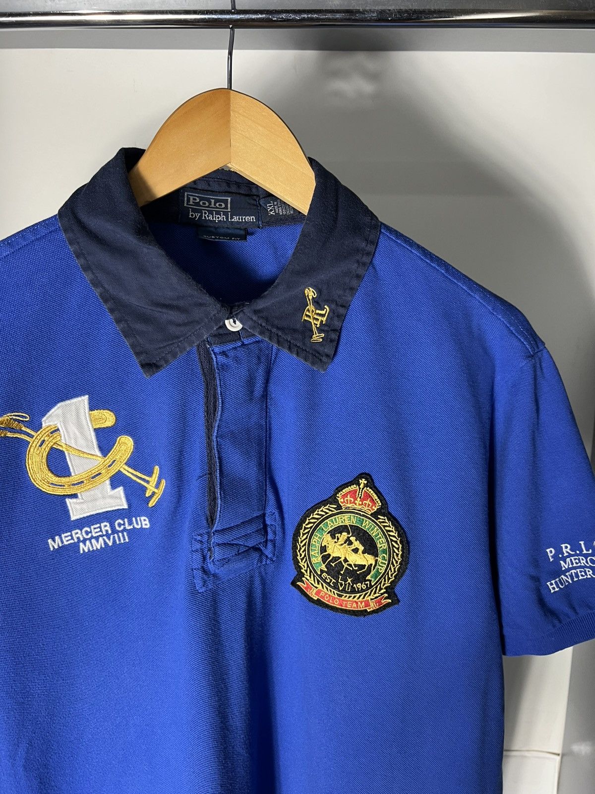 Polo Ralph Lauren VINTAGE POLO RALPH LAUREN RETRO CASUAL DESIGNER DELUX 90s Size US XXL / EU 58 / 5 - 6 Thumbnail