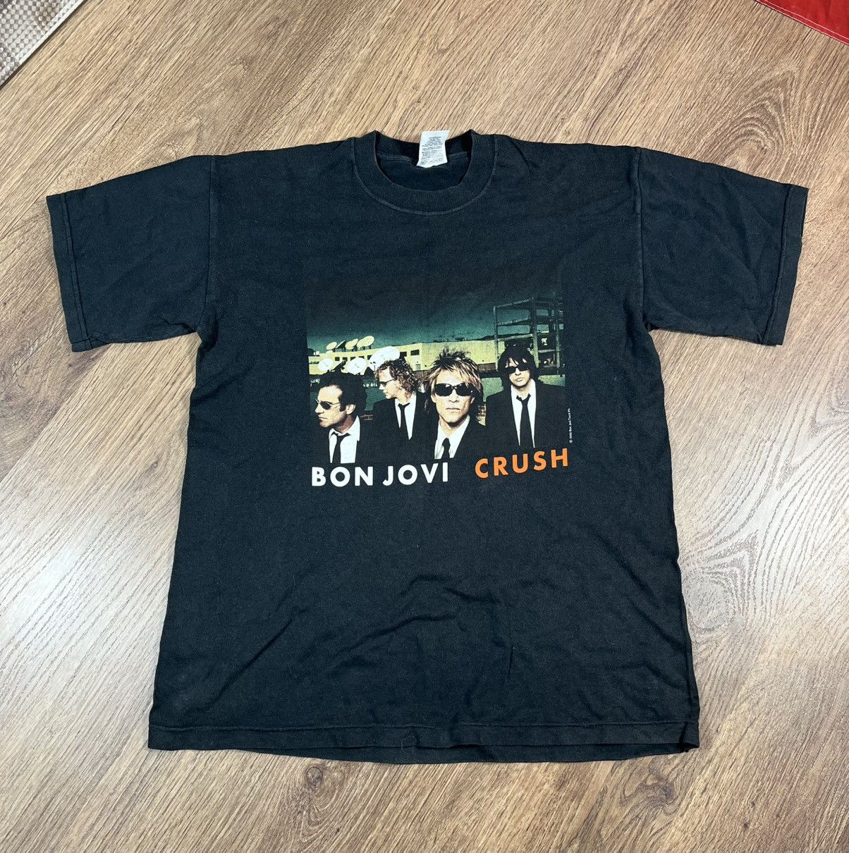 Band Tees Vintage 2000s Bon Jovi Crush Tour T Shirt Size US L / EU 52-54 / 3 - 1 Thumbnail