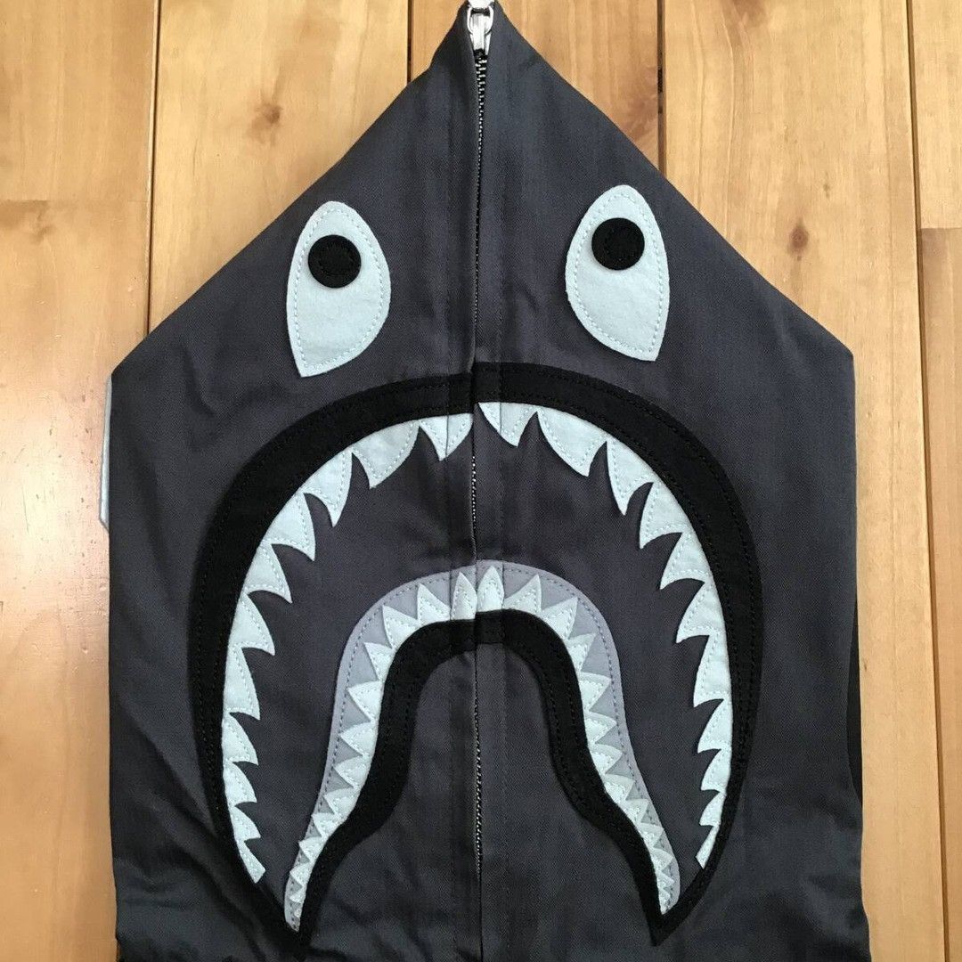 Bape 2012 BAPE Herringbone shark full zip hoodie a bathing ape Size US M / EU 48-50 / 2 - 4 Thumbnail