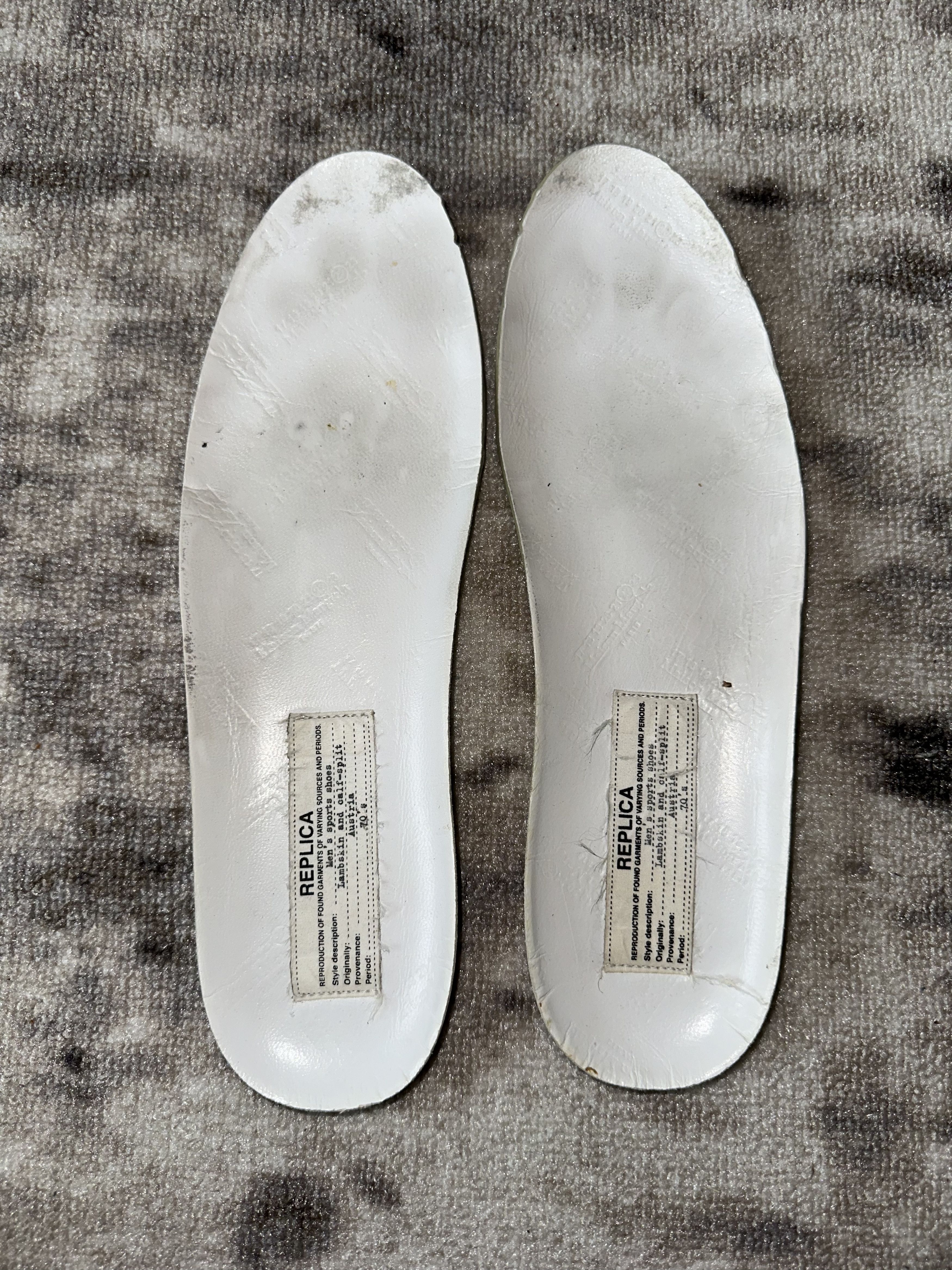 Maison Margiela Maison Margiela Replica GAT “Postal/Stamp Print” Size US 8 / EU 41 - 14 Thumbnail