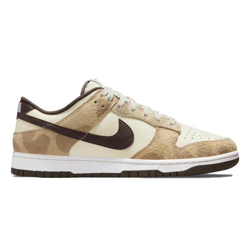 image of Nike Dunk Low Animal Pack Giraffe/cheetah Shoes in Brown, Men's (Size 9)