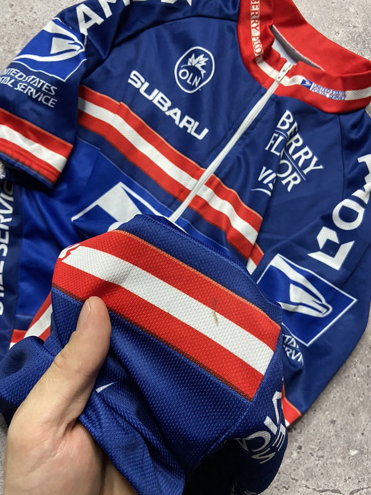 Nike × Vintage NIKE Postal Service US TREK Subaru Cycling Jersey Bike Size US M / EU 48-50 / 2 - 6 Thumbnail