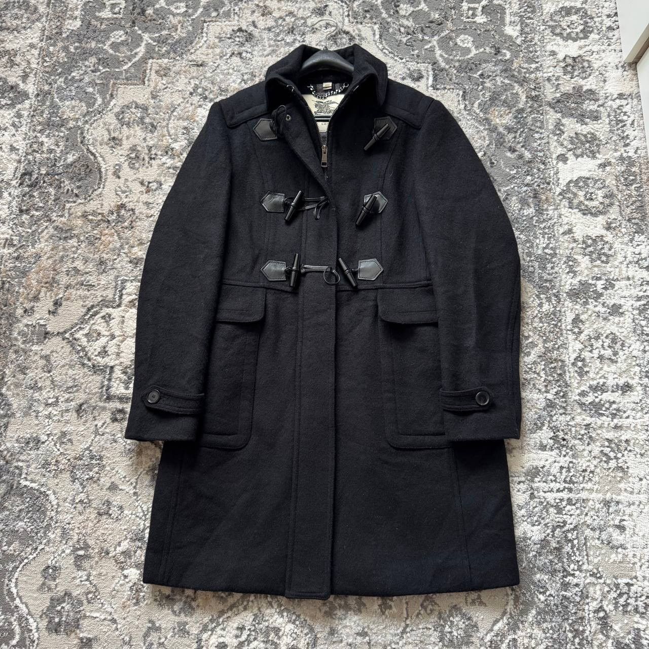 Burberry Burberry Wool Duffle Coat Nova Check England Jacket Size XL / US 12-14 / IT 48-50 - 3 Thumbnail