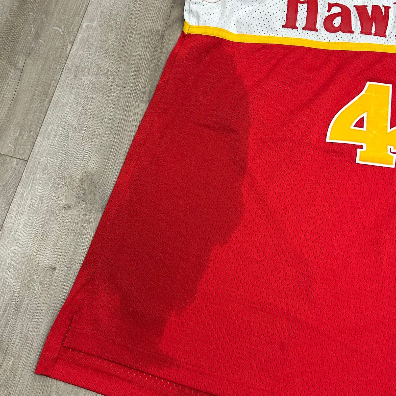 Adidas Atlanta Hawks Spud Webb 1986-87 Red Mitchell Ness Jersey XL Size US XL / EU 56 / 4 - 3 Thumbnail