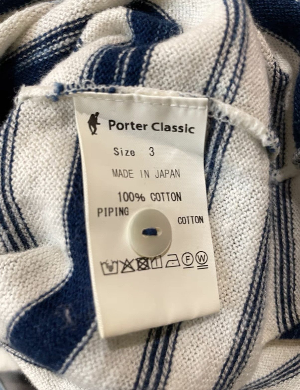 Porter Classic Porter Classic striped knit short Size US L / EU 52-54 / 3 - 6 Thumbnail