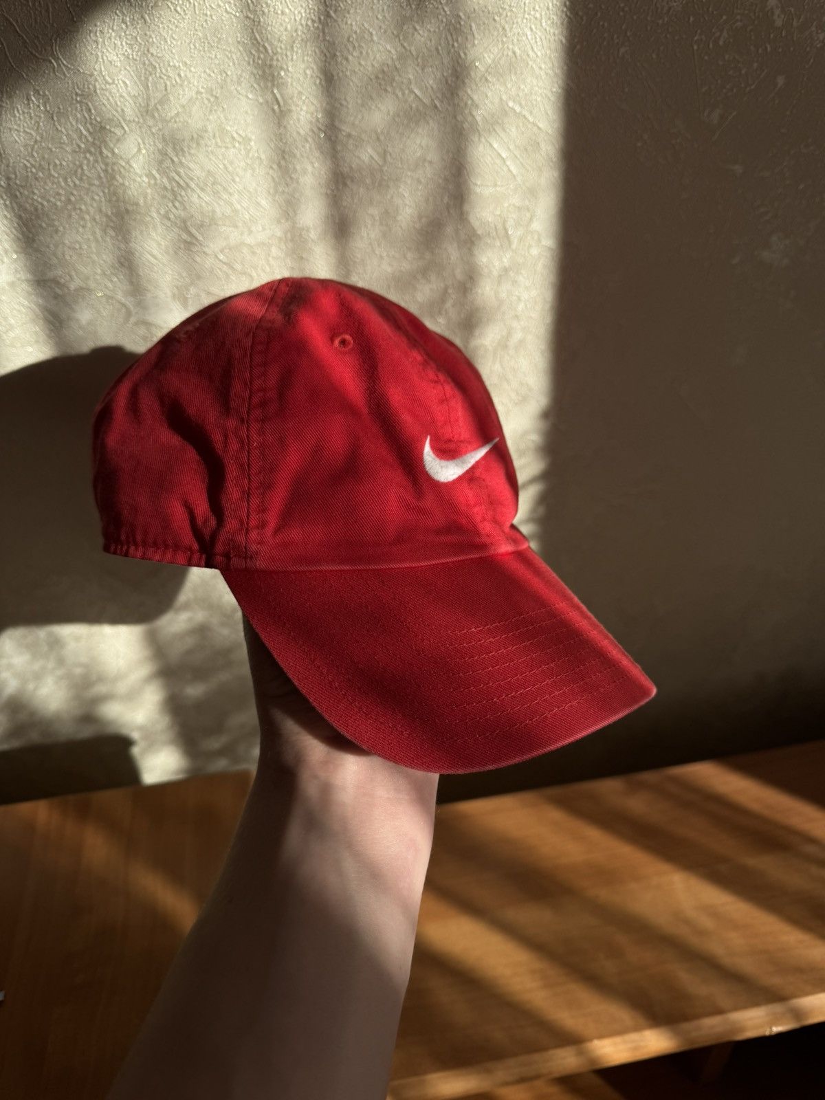 Nike Nike Heritage 86 (H86) Small Swoosh Dad Hat – Red Size ONE SIZE - 1 Thumbnail