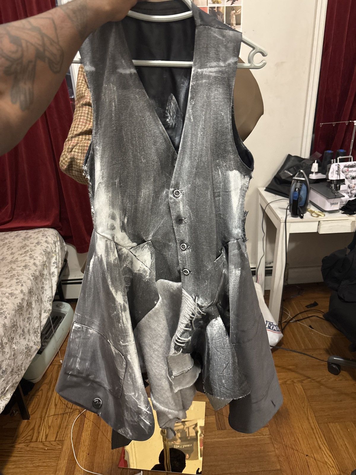 Menyelek MENYELEK FW24 Mixed brushed vest dress Size XS / US 0-2 / IT 36-38 - 3 Thumbnail