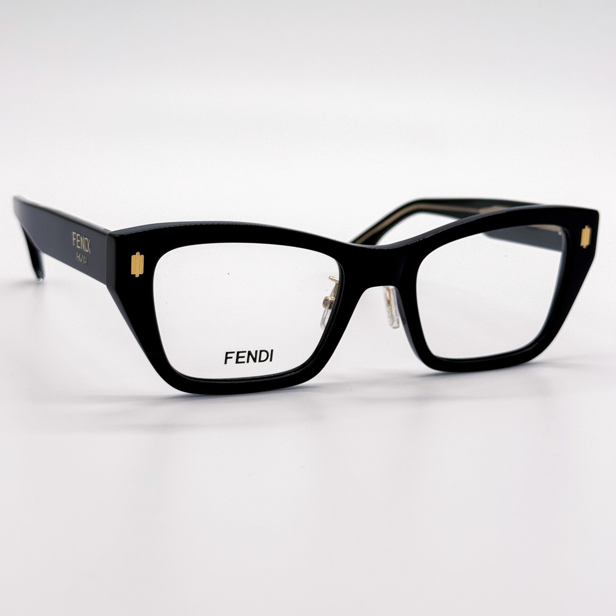 Fendi NEW FENDI EYEGLASSES FE50118F 001 BLACK WOMEN EYEWEAR Size ONE SIZE - 4 Thumbnail