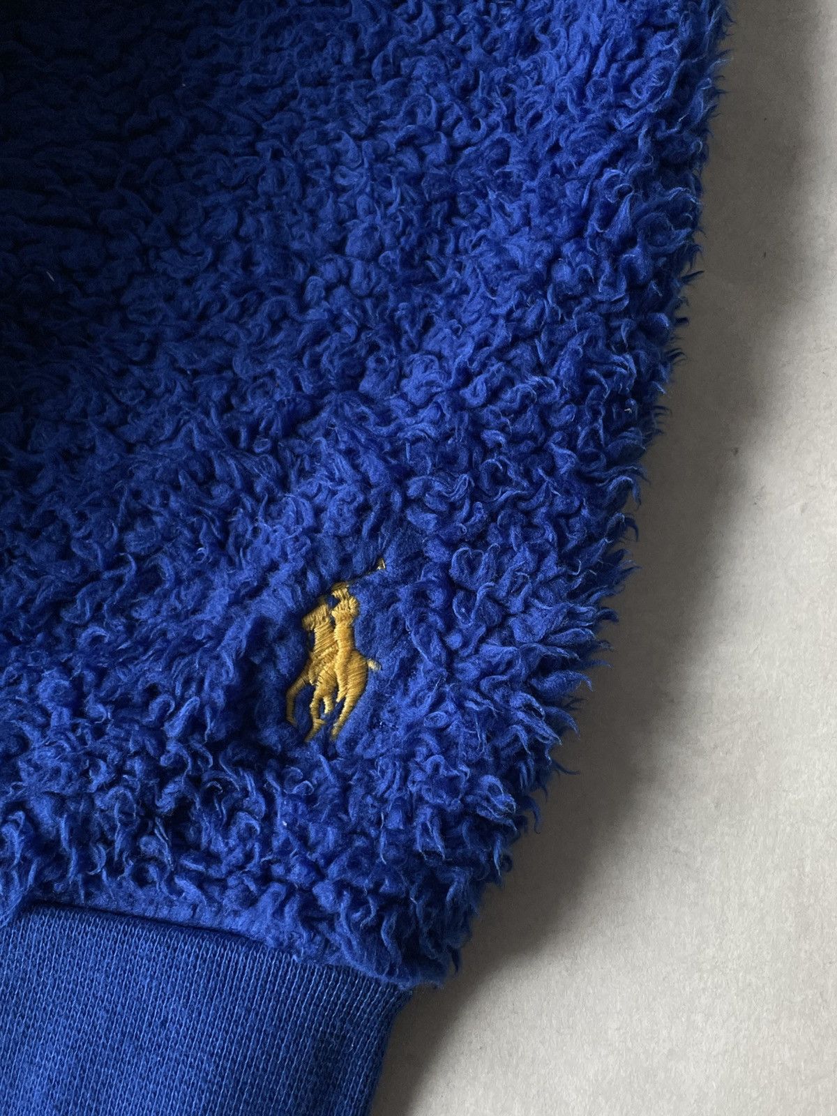 Polo Ralph Lauren Ralph Lauren Color Blocked Pile Fleece Hoodie Sherpa Size US M / EU 48-50 / 2 - 4 Thumbnail
