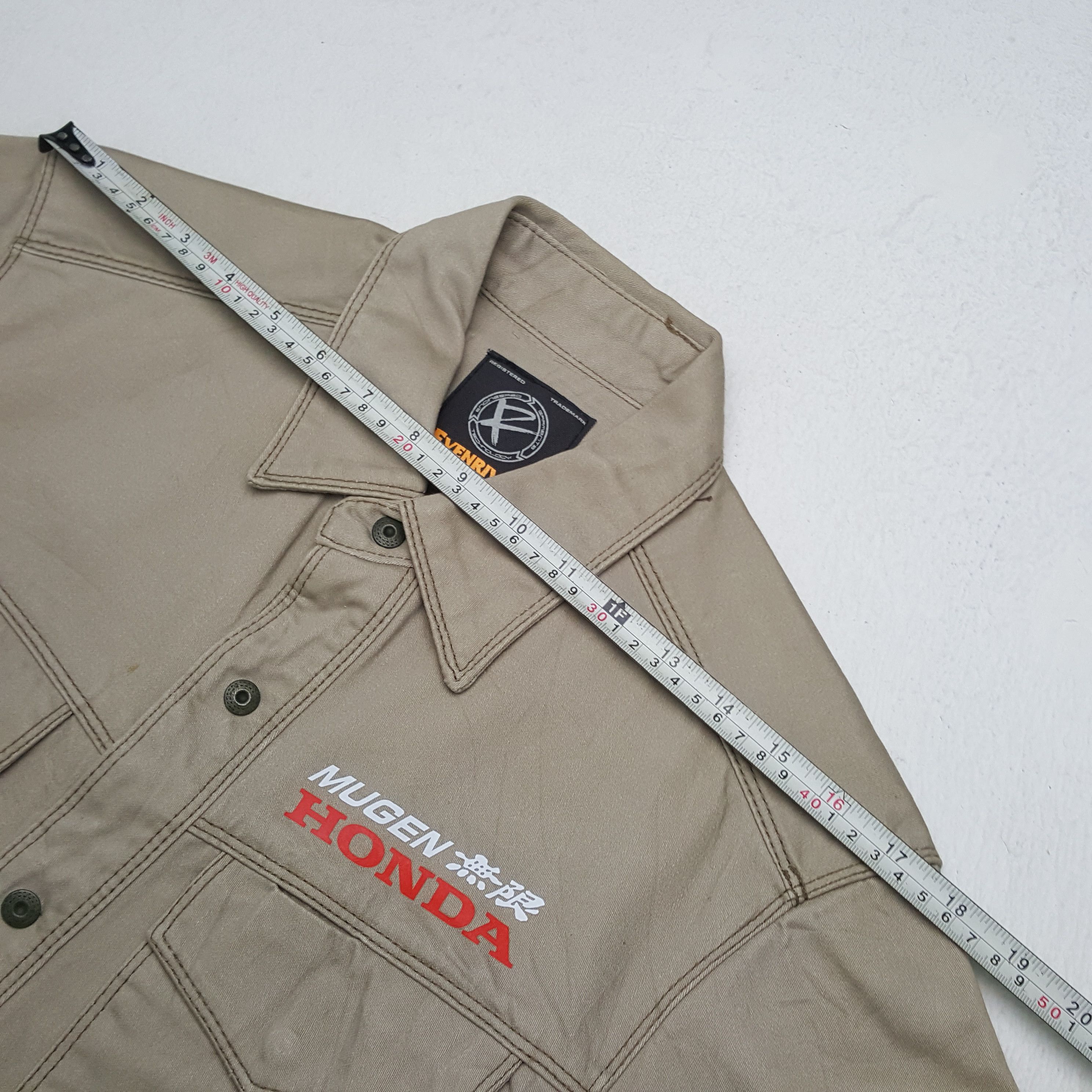 Japanese Brand × Vintage Vintage MUGEN HONDA Racing Team Custom Shirt Jacket C289N8 Size US S / EU 44-46 / 1 - 6 Thumbnail