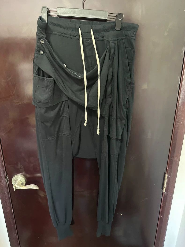 Rick Owens Drkshdw Rick Owens Drkshdw Multi-Pocket Cargo Pants - dmc Size US 26 / EU 42 - 1 Thumbnail