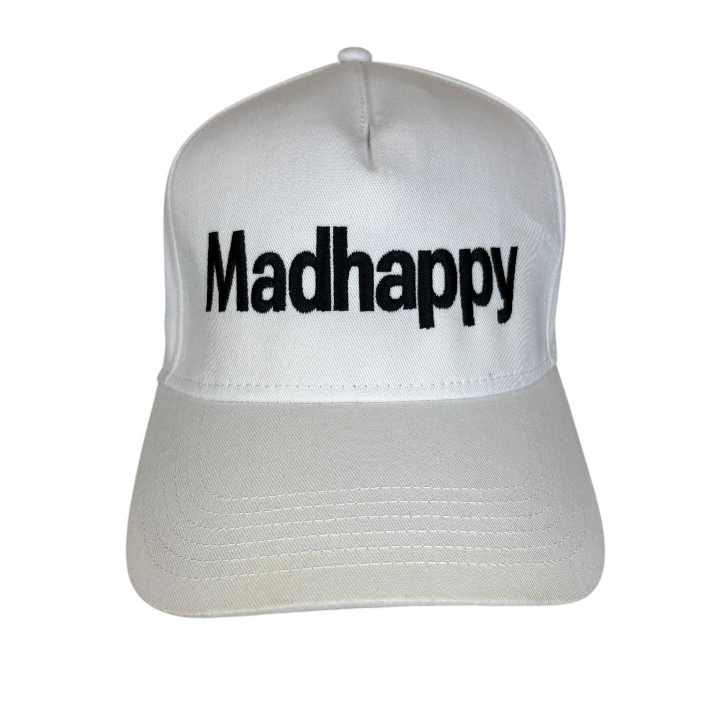 【お気にいる】 Madhappy Madhappy Classics Adjustable White Hat Trucker 帽子