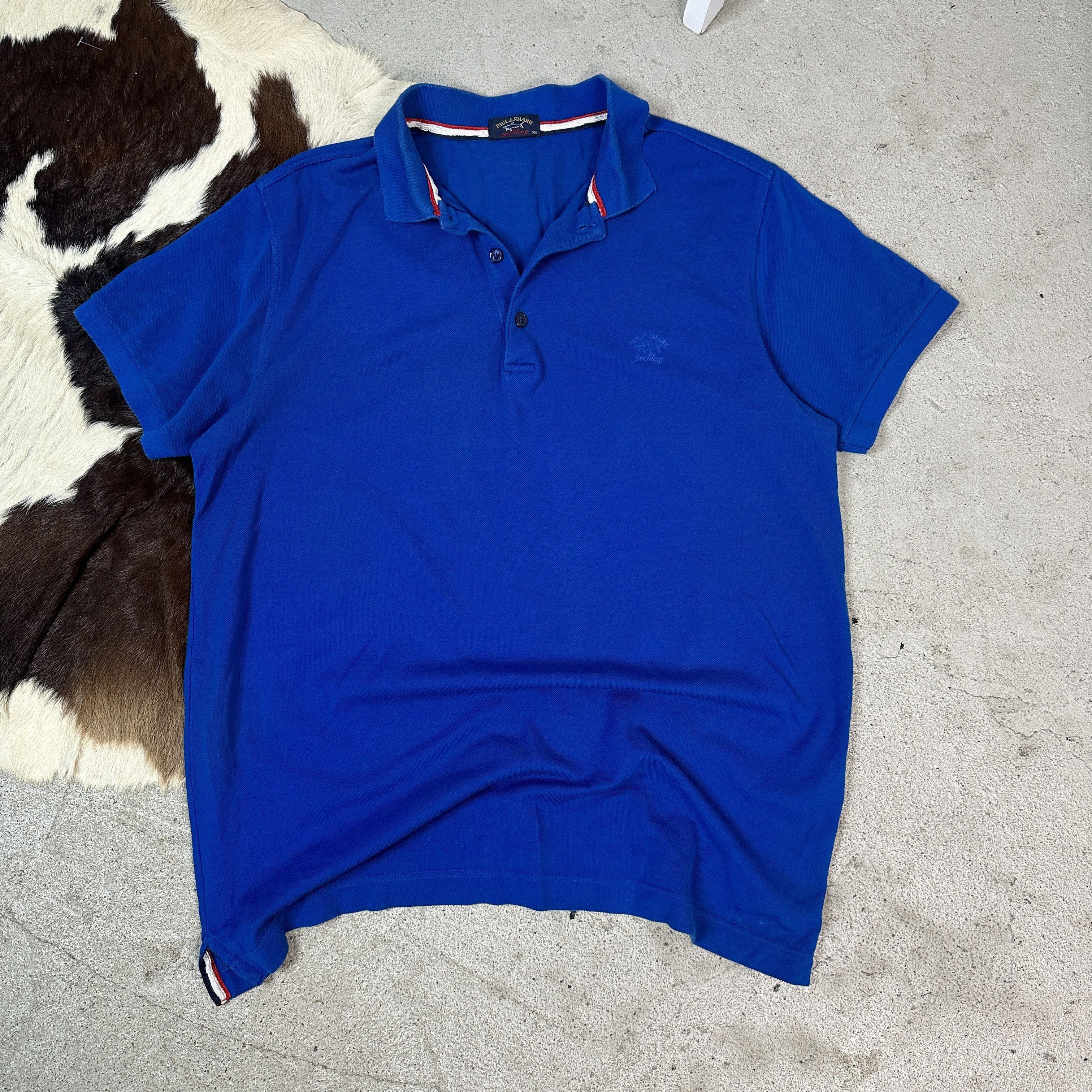 Paul & Shark × Vintage Paul&Shark Polo t-shirt Size US XXL / EU 58 / 5 - 2 Thumbnail