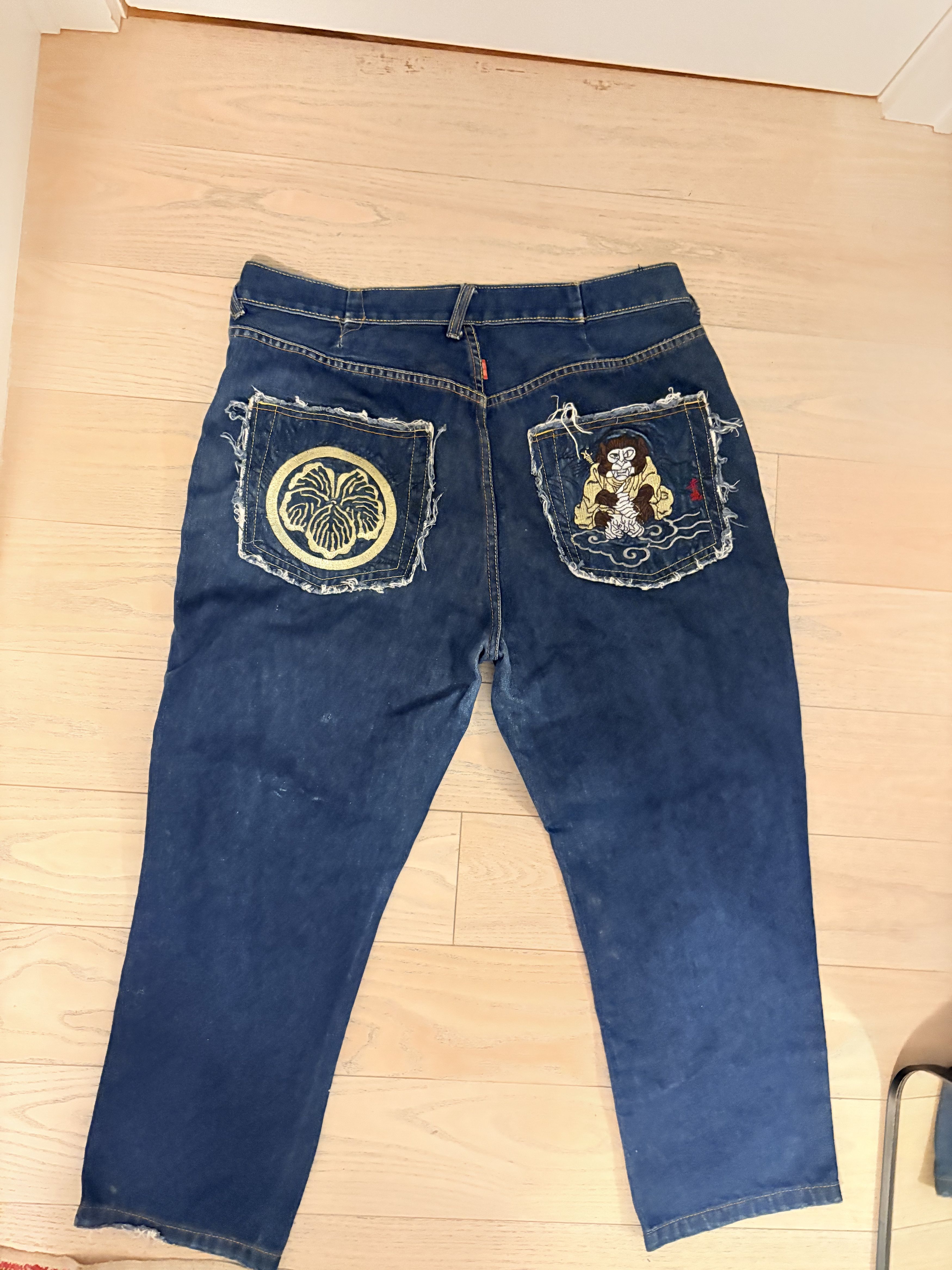 RMC Jeans Vintage RMC Japanese Denim Size US 32 / EU 48 - 2 Thumbnail