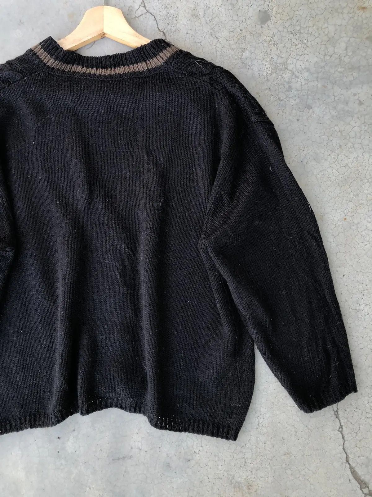 Vintage Vintage Knitware Cardigan Sweater Plain Design Size US L / EU 52-54 / 3 - 10 Thumbnail