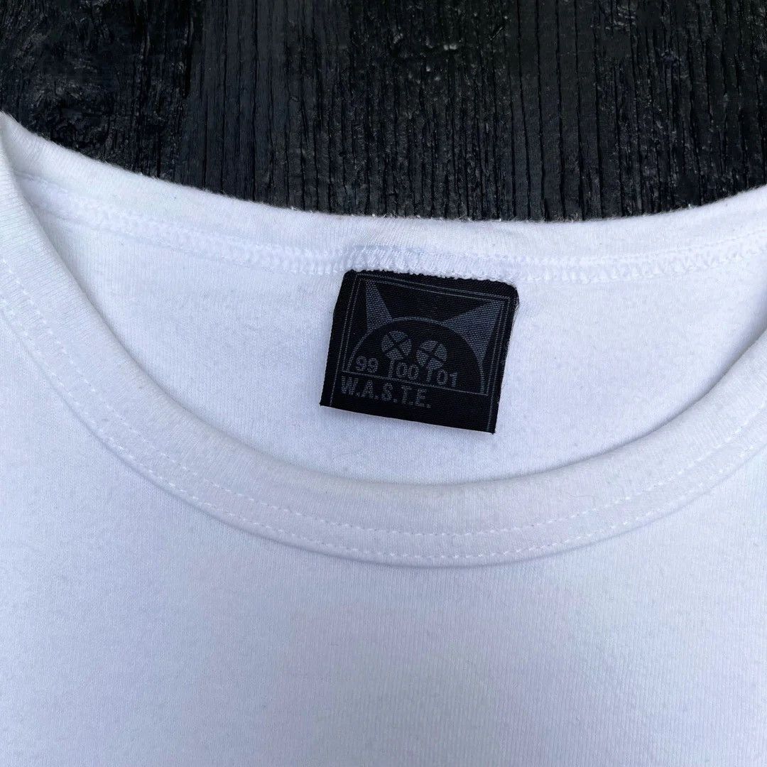 Band Tees × Vintage Radiohead 2000 Y2K Vintage Band Tour Waste Top T-Shirt Size L / US 10 / IT 46 - 5 Thumbnail