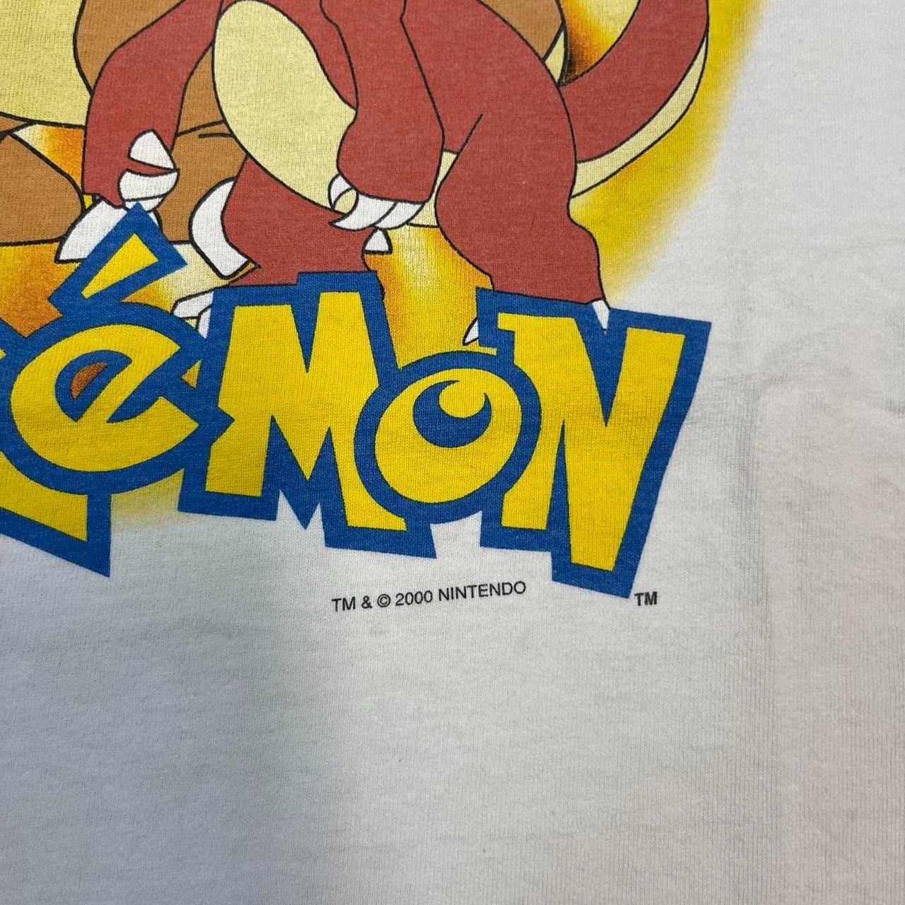 Vintage 2000 Nintendo Pokemon Charizard t-shirt kids size XL