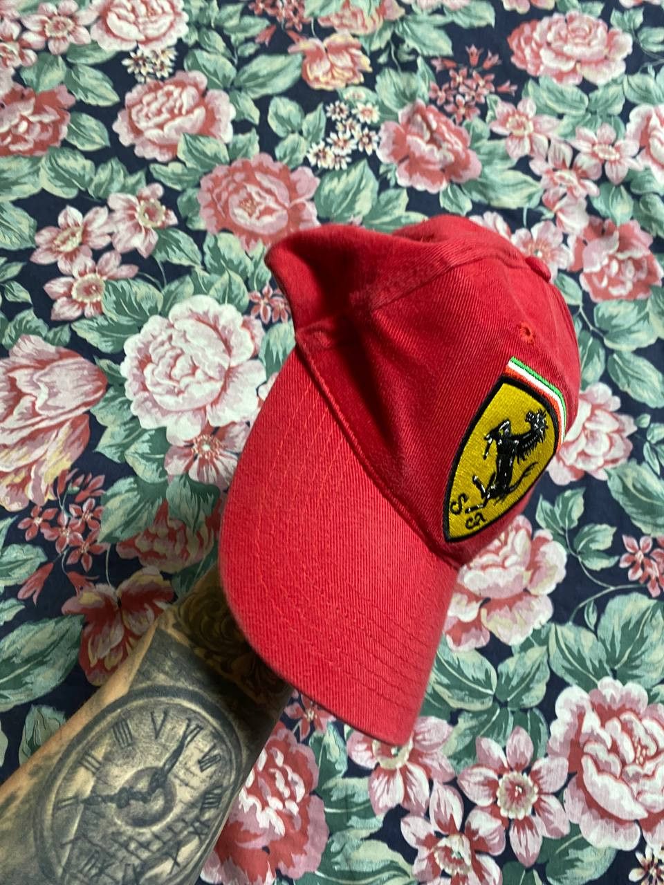 Other Ferrari Vintage Racing Cap Size ONE SIZE - 4 Thumbnail