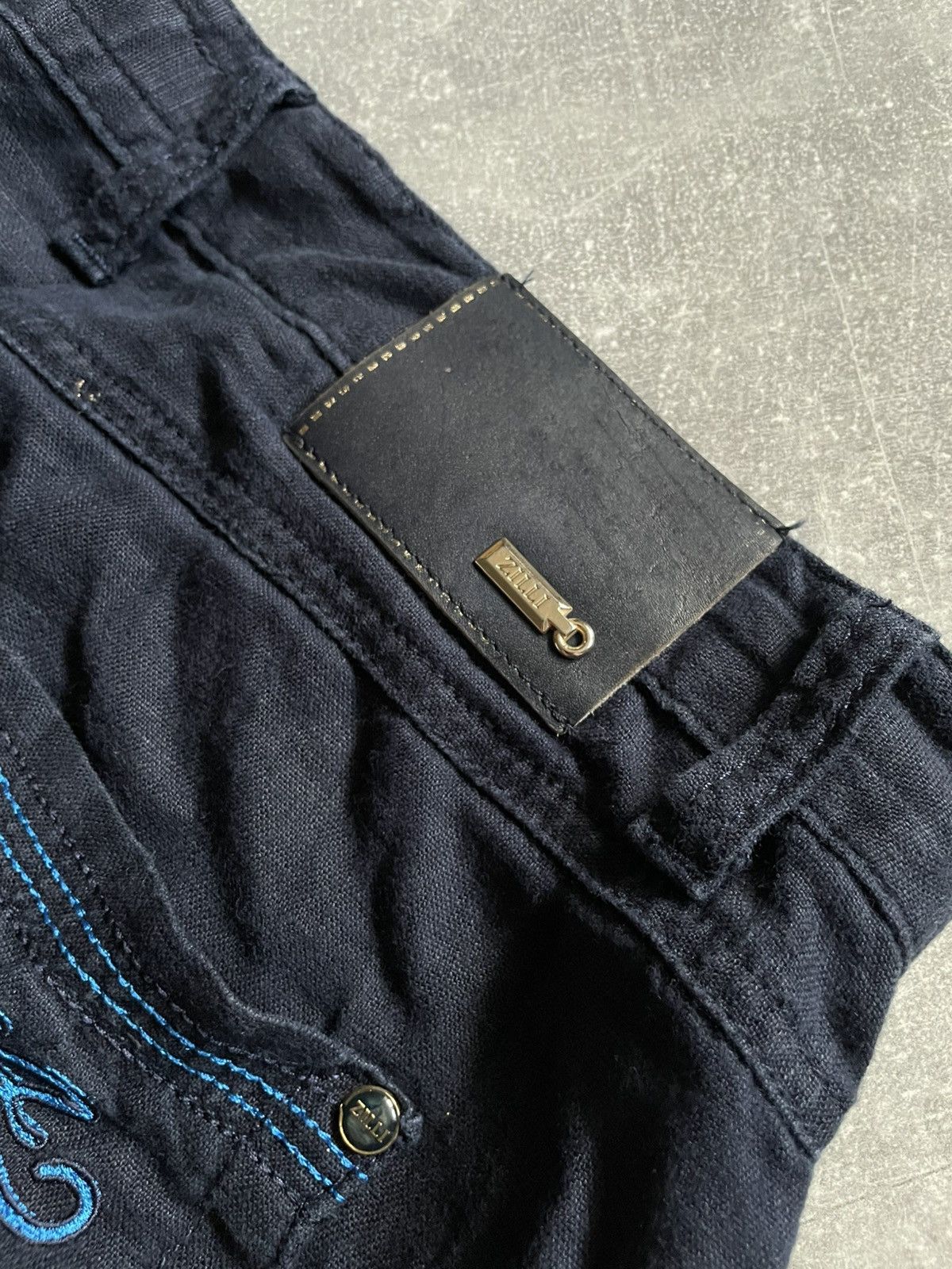 Zilli Zilli cotton Pants Italy old money luxury linen classic kito Size US 38 / EU 54 - 3 Thumbnail