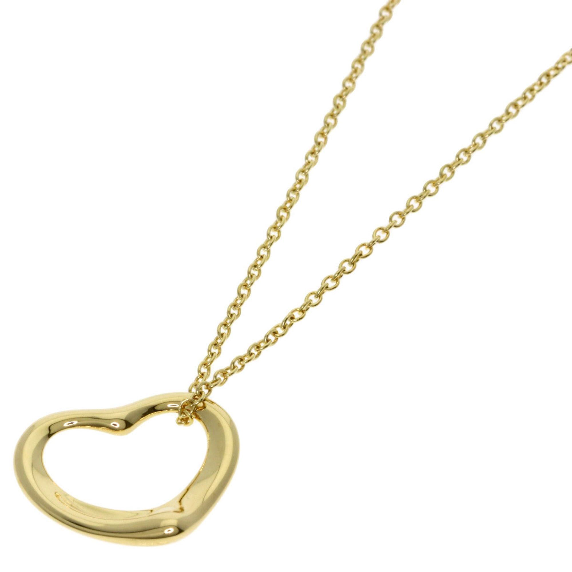 Tiffany & Co. Tiffany & Co. Open Heart Necklace, 18K Yellow Gold, Women's. Size ONE SIZE - 1 Thumbnail