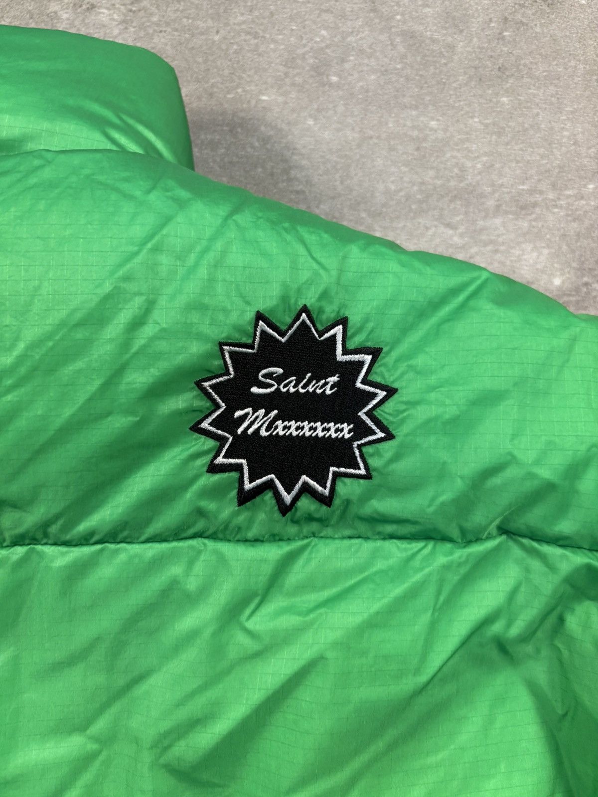 Saint Michael The Saint Mxxxxxx Down Jacket, Green Size US L / EU 52-54 / 3 - 5 Thumbnail