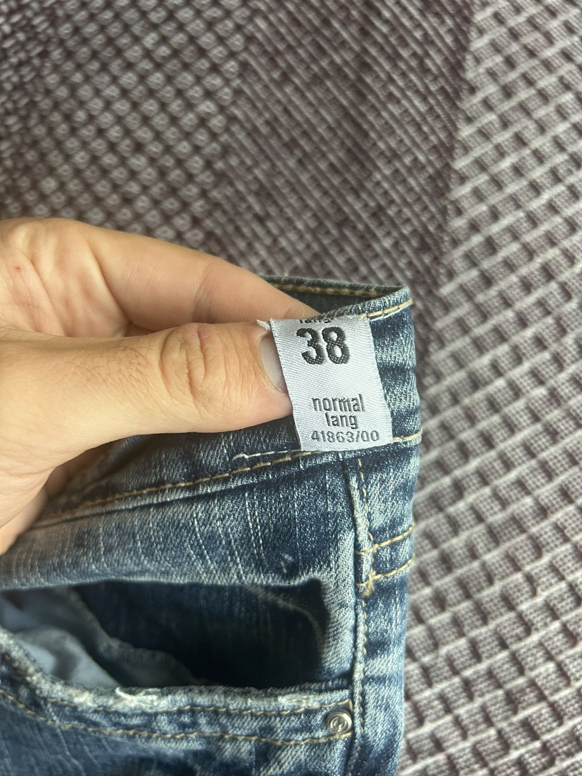 Japanese Brand Vintage X-Mail Japanese Style Faded Jeans Flared Size 38 Y2K Size 28" / US 6 / IT 42 - 8 Thumbnail