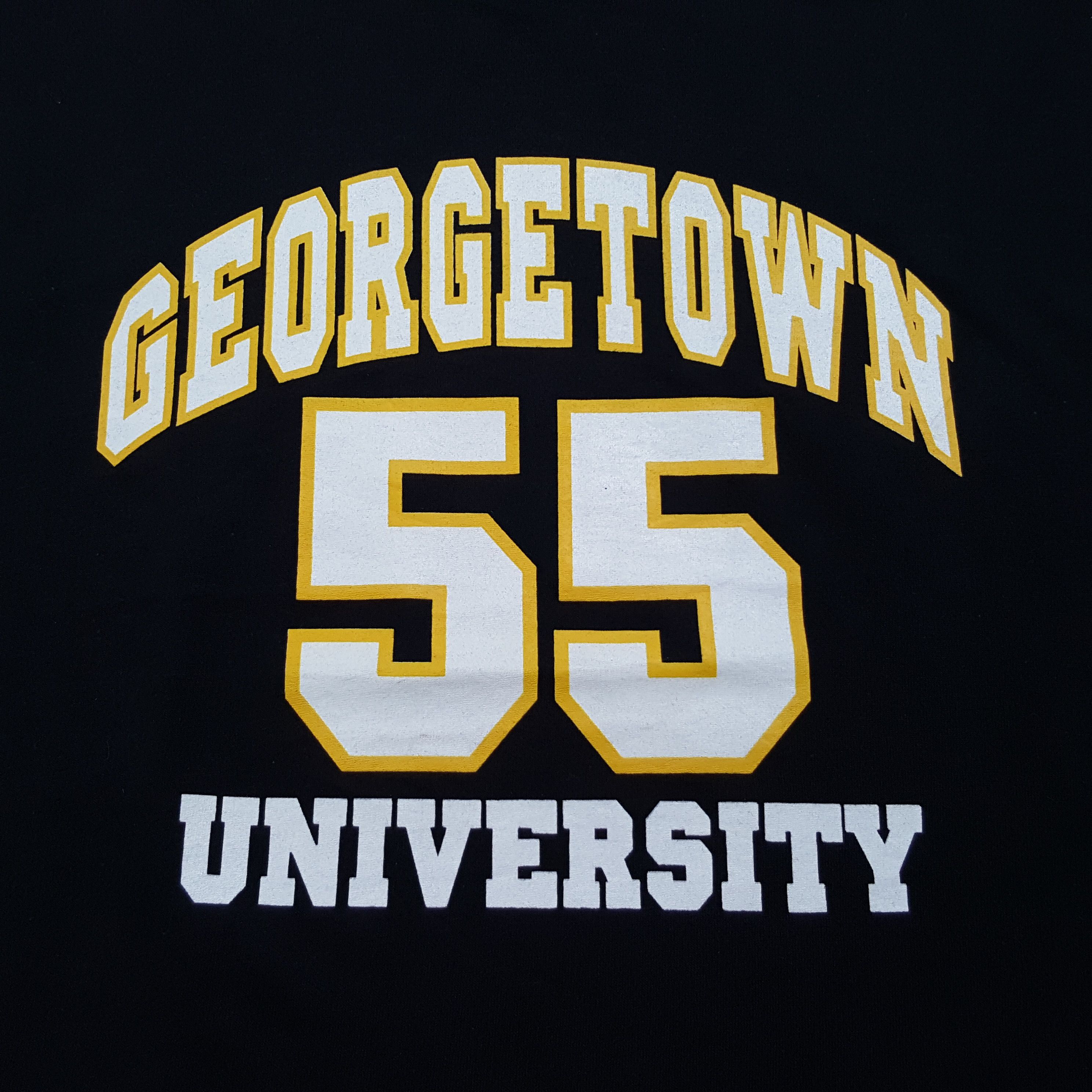 Vintage Vintage Georgetown University 55 American College T-shirt Size US L / EU 52-54 / 3 - 2 Thumbnail