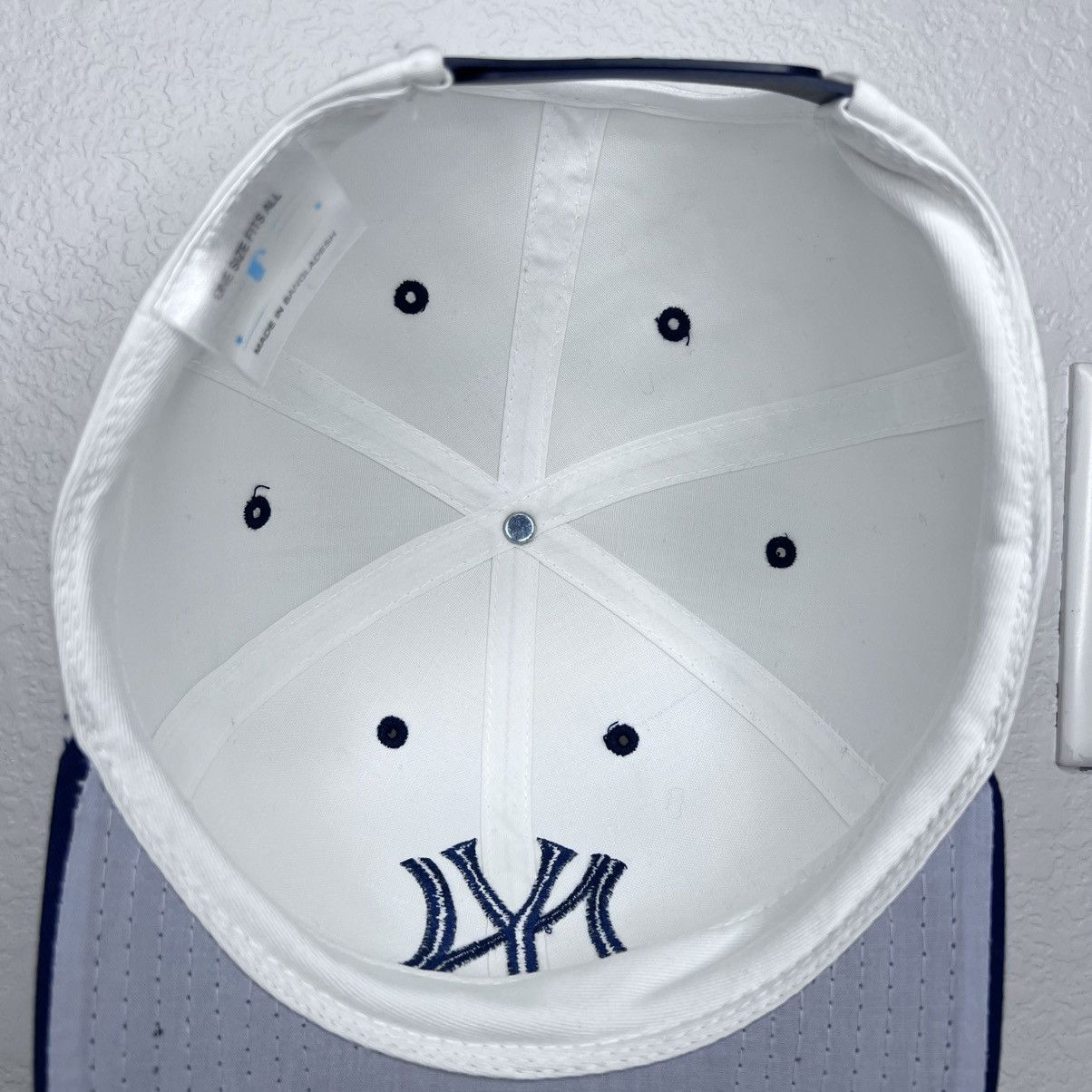 MLB Vtg 1990s MLB New York Yankees Genuine Merchandise Snapback Size ONE SIZE - 10 Thumbnail