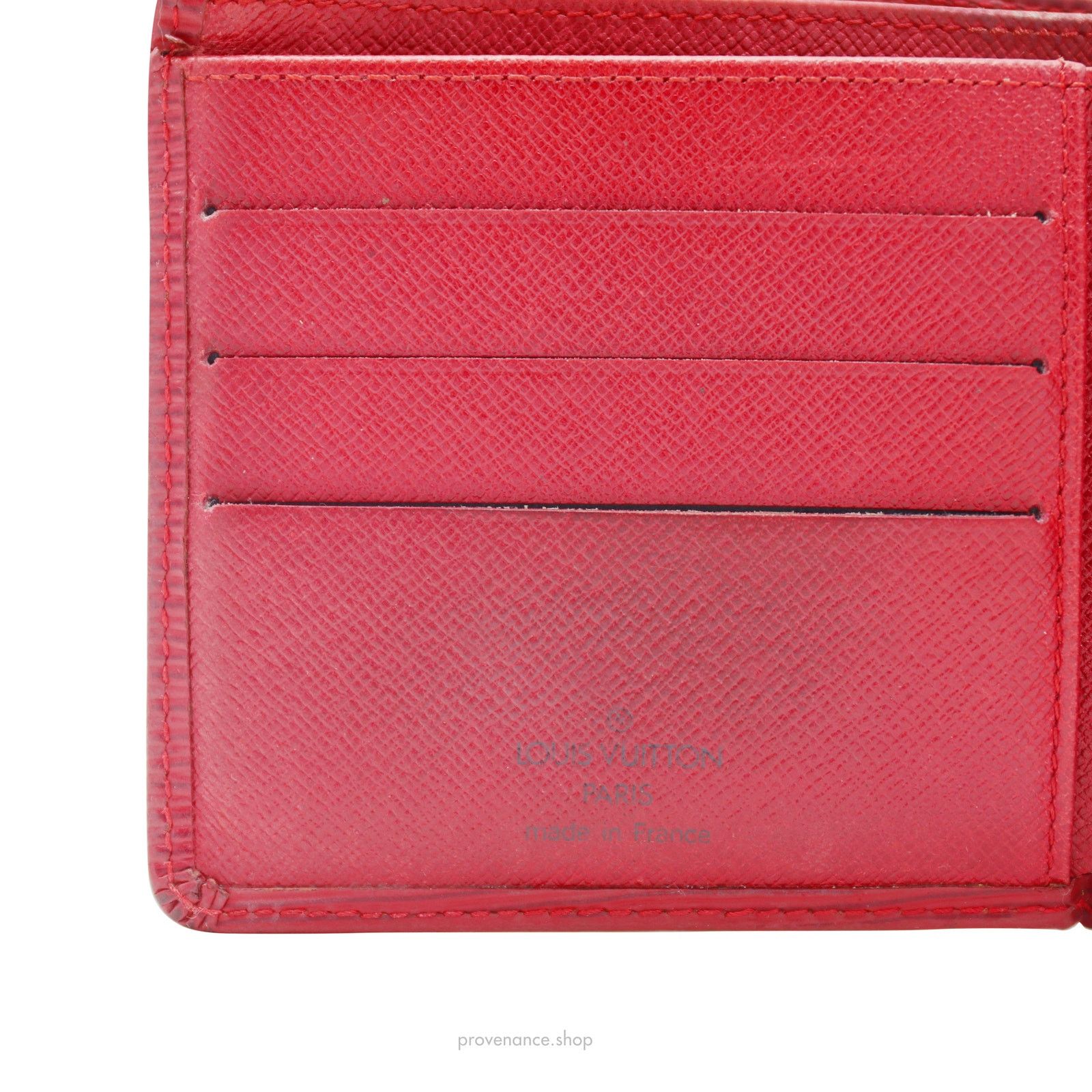 Louis Vuitton 🔴 Louis Vuitton Marco Wallet - Red Epi Leather Size ONE SIZE - 6 Thumbnail