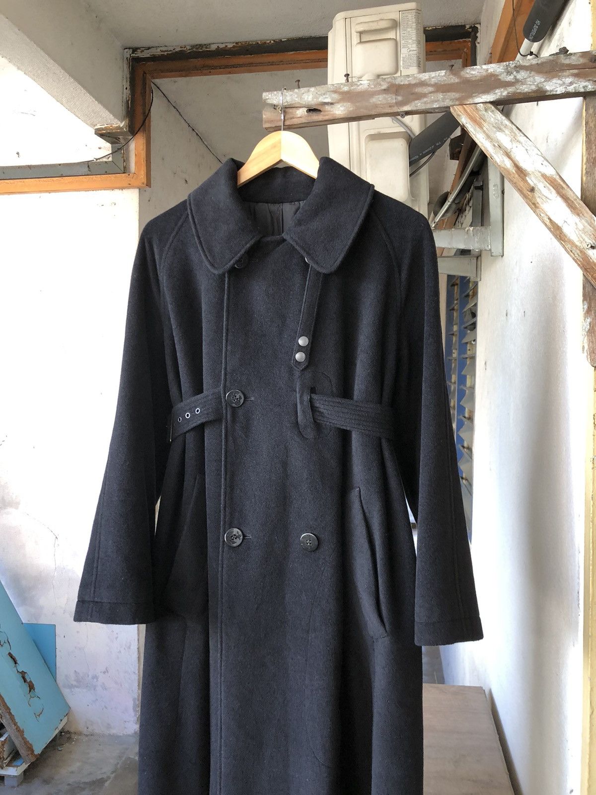 Jean Paul Gaultier On fire🔥 Jean Paul Gaultier Femme Wool Long Coat Size S / US 4 / IT 40 - 16 Thumbnail