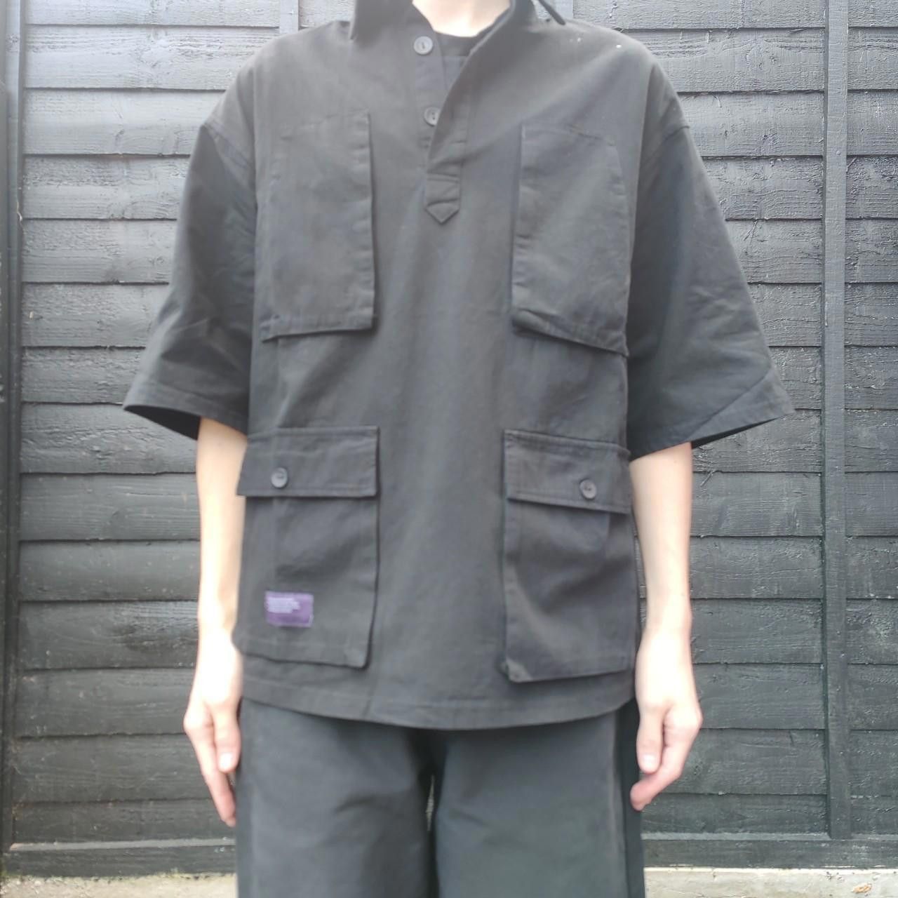Other Japanese Black Fatigue Pocket Shirt Size US M / EU 48-50 / 2 - 5 Thumbnail