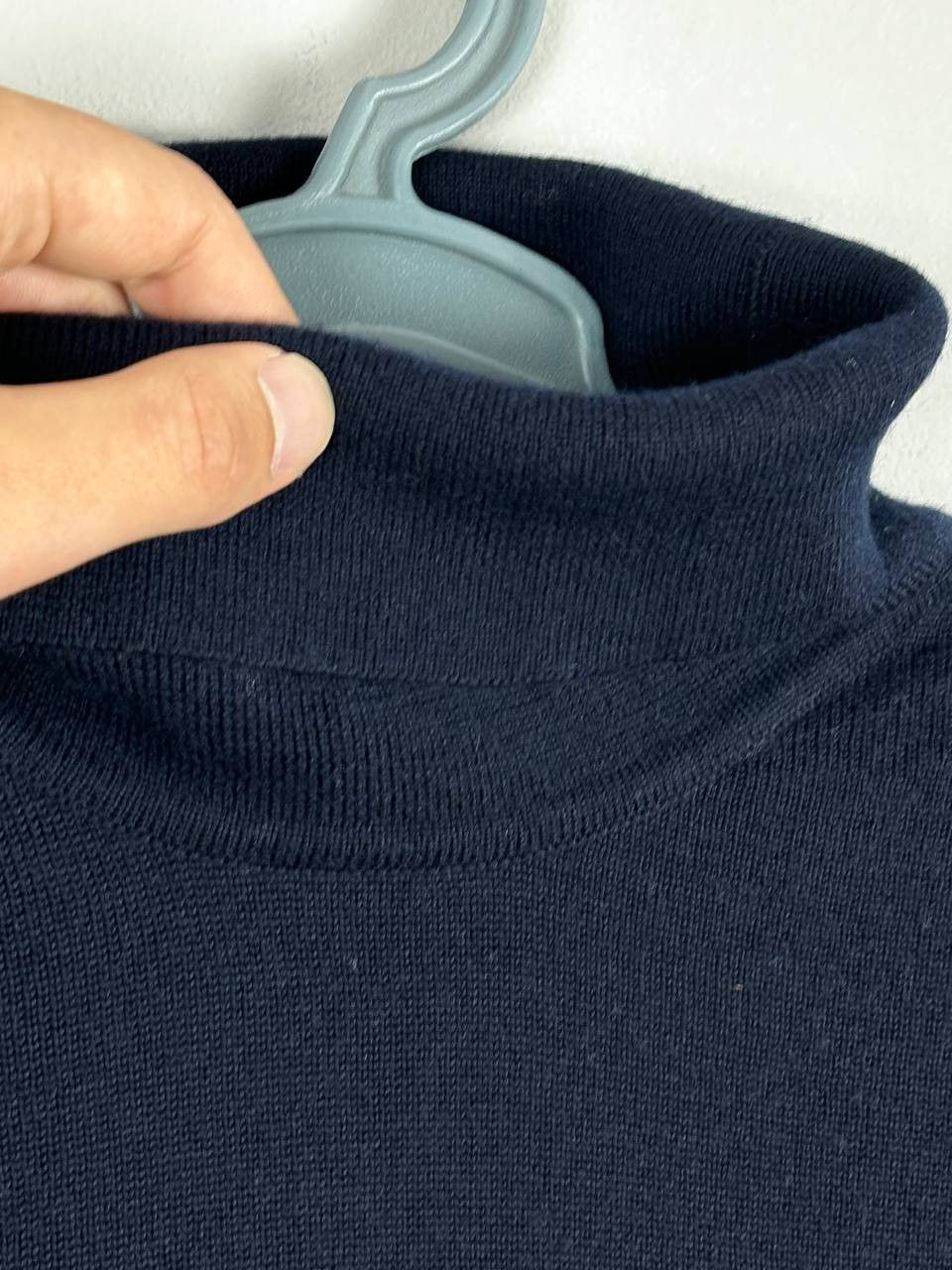 Lacoste Vintage Lacoste Wool Navy Turtleneck Sweater Size US XL / EU 56 / 4 - 5 Thumbnail
