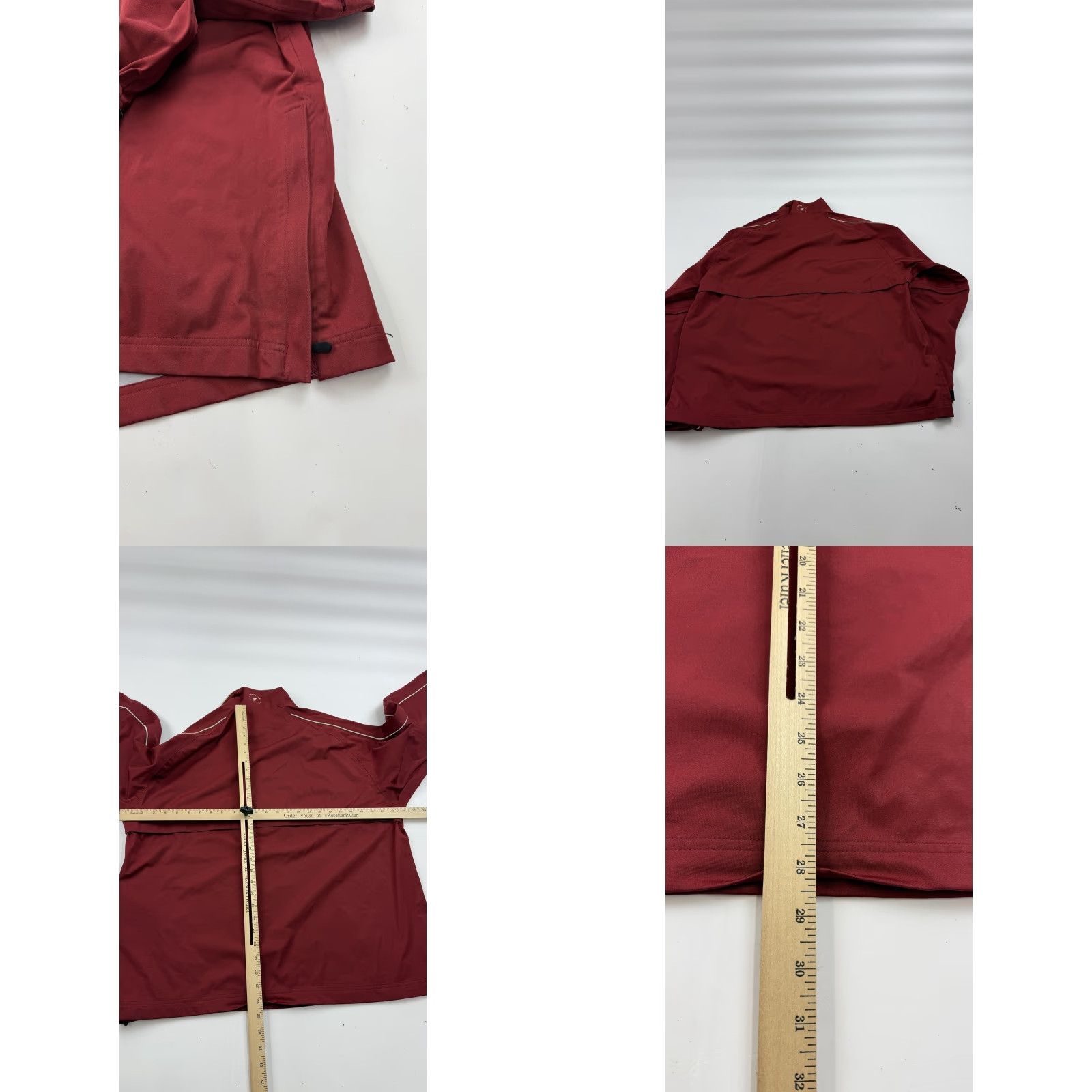 Vintage VINTAGE? No — Forrester's Windbreaker Jacket Mens XL Burgundy 1/4 Zip Stormtex Plus Golf Windbreaker Size US XL / EU 56 / 4 - 9 Thumbnail