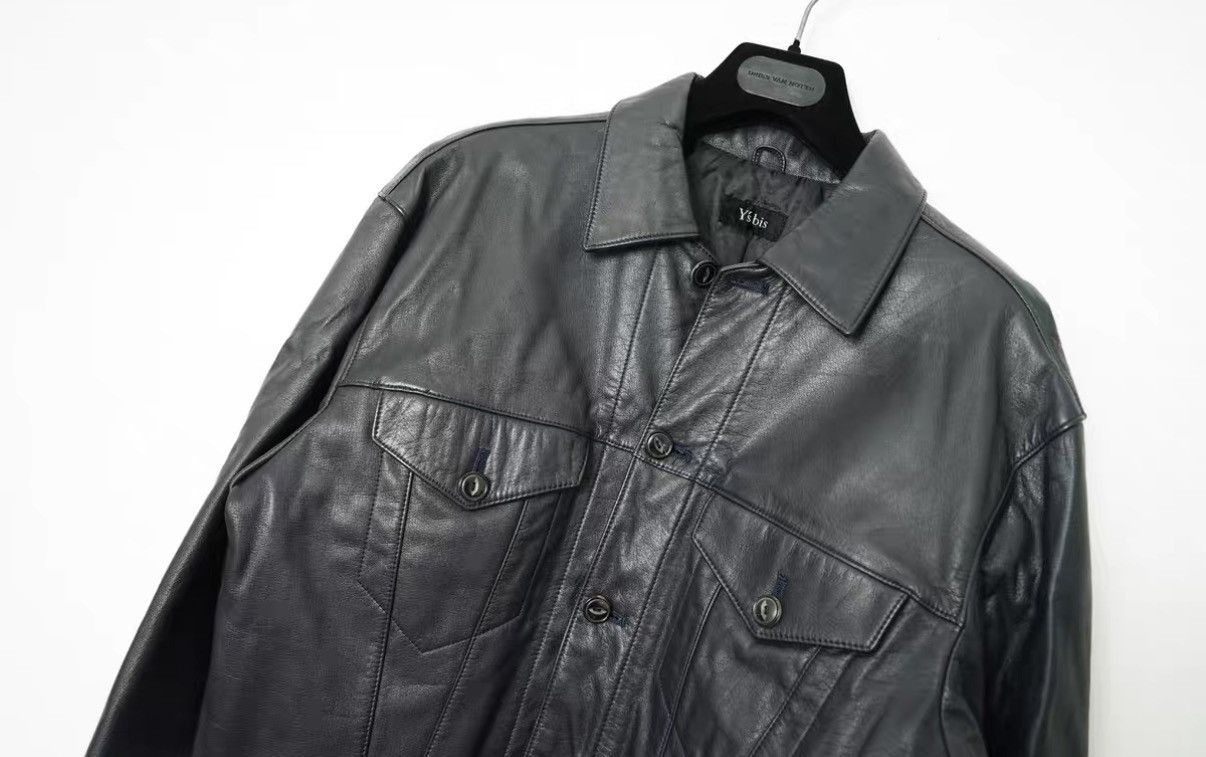 Yohji Yamamoto Yohji Yamamoto Y's Leather Jacket Size US S / EU 44-46 / 1 - 3 Thumbnail