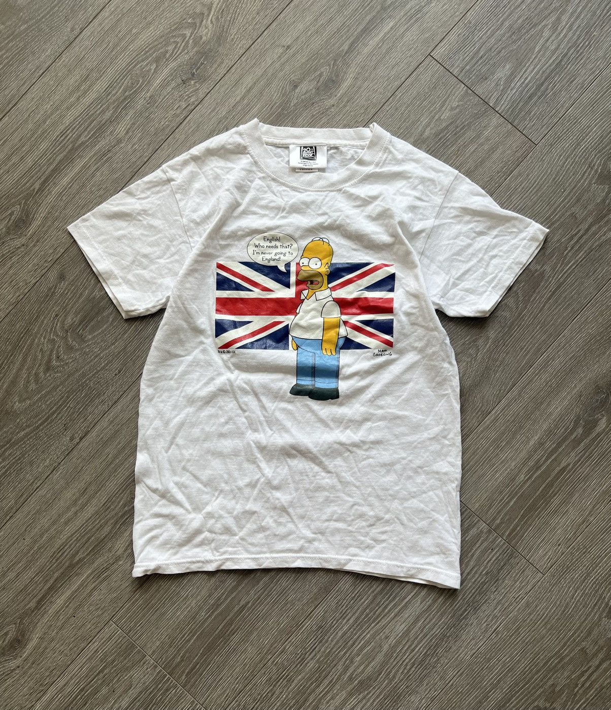 The Simpsons Vintage Homer Simpson T-Shirt Tee Movie Size US S / EU 44-46 / 1 - 1 Thumbnail