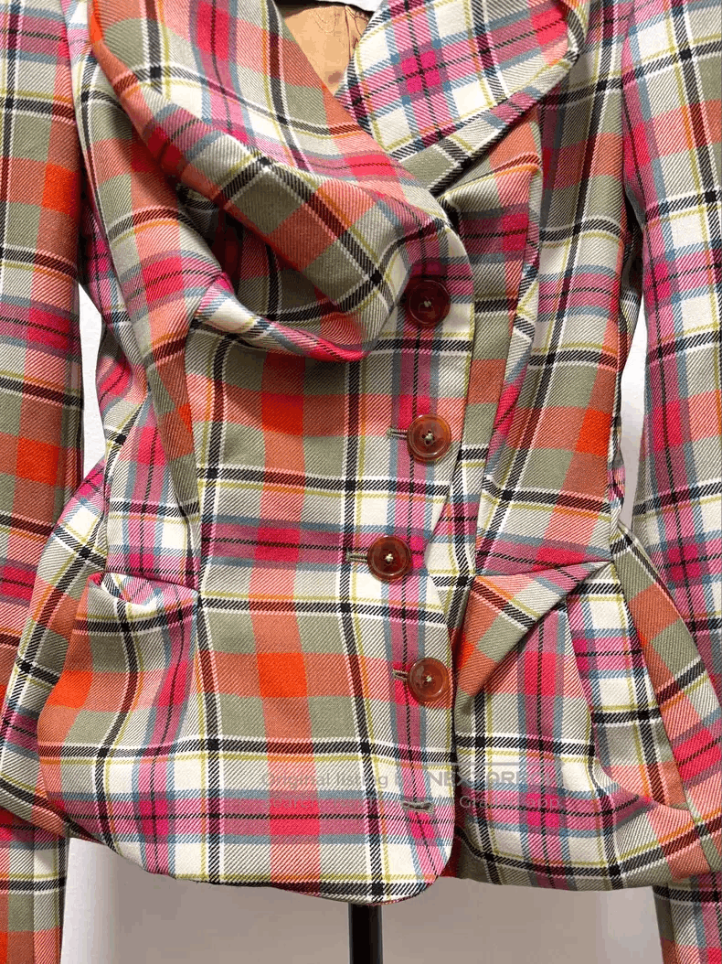 Vivienne Westwood Vivienne Westwood Drunkard Alcoholic Jacket, Suit Jacket Size S / US 4 / IT 40 - 4 Thumbnail