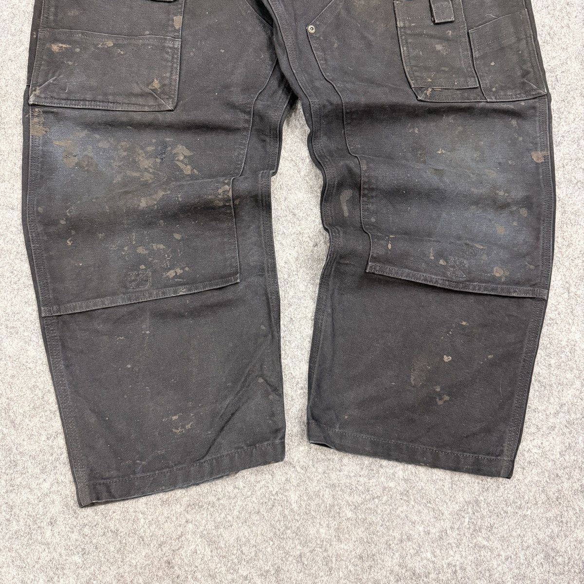 Carhartt Rare 🔥Vintage Carhartt B264 BLK Double Knee Denim Size US 40 / EU 56 - 2 Thumbnail