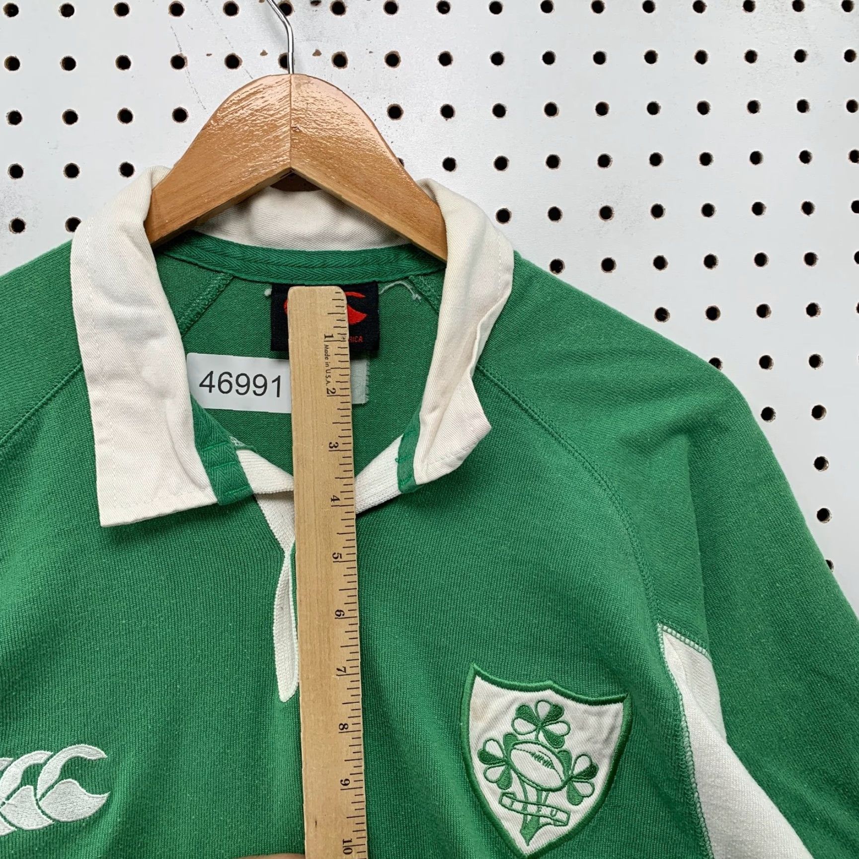 Vintage VINTAGE Canterbury Ireland Rugby Shirt Mens XL Green Embroidered 2005 Size US XL / EU 56 / 4 - 7 Thumbnail
