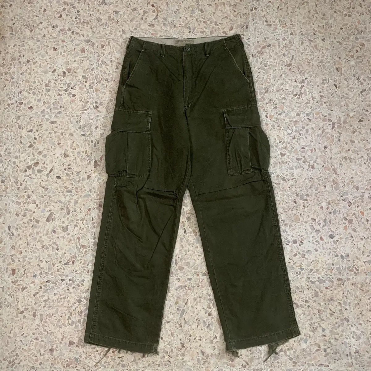 Jungles Japanese Vintage 30x32 Trousers Utility BigSide Pocket Cargo Size US 30 / EU 46 - 1 Thumbnail