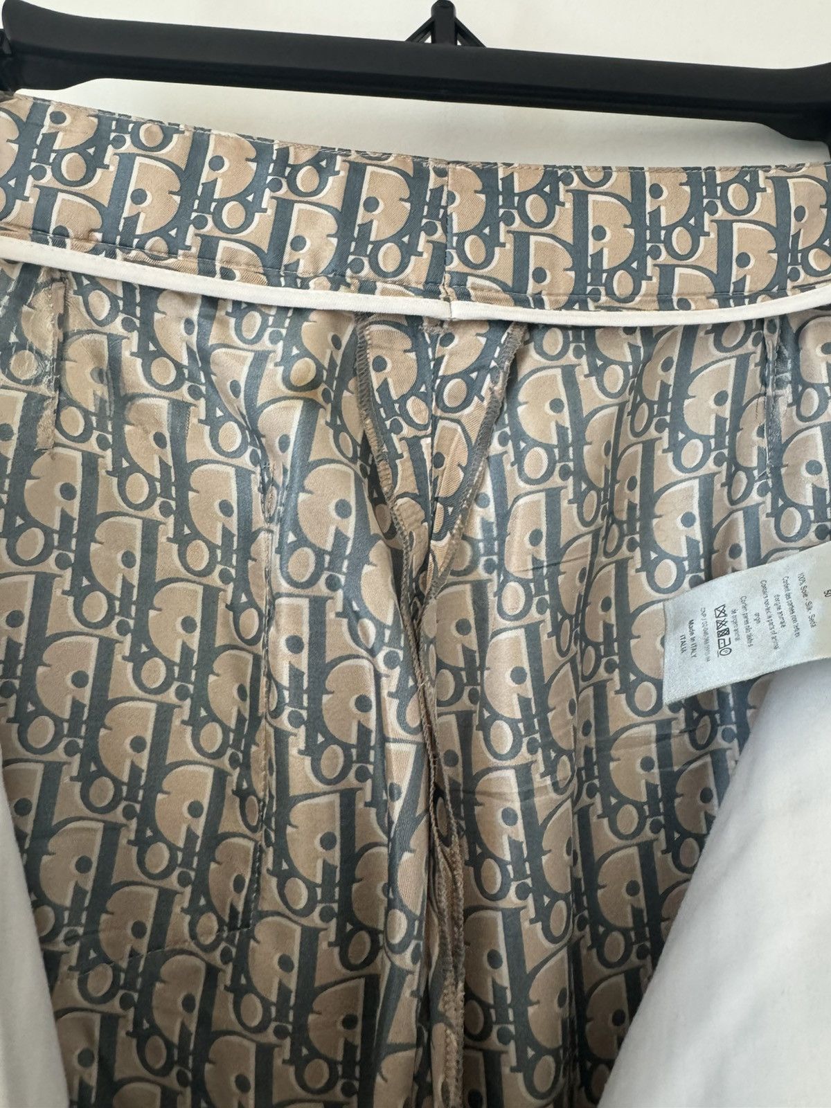 Dior Dior Oblique Silk Shorts Tan/Blue Size US 32 / EU 48 - 13 Thumbnail