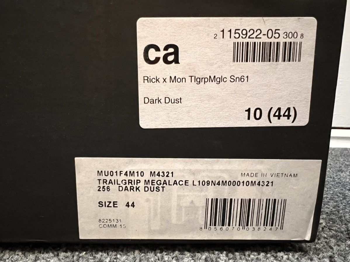 Moncler × Rick Owens Moncler Rick Owens Trailgrip megalace Size US 11 / EU 44 - 12 Thumbnail