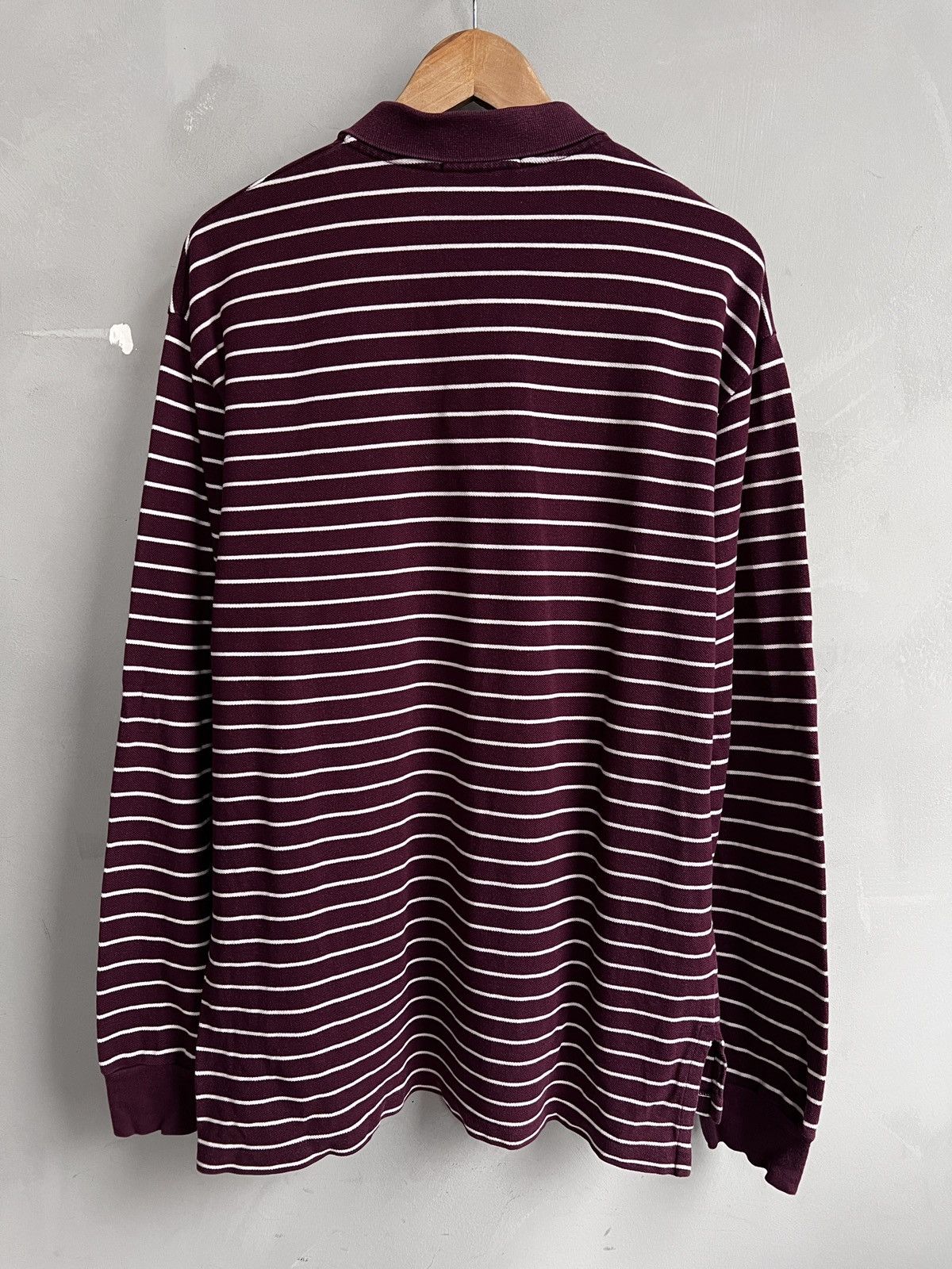 Polo Ralph Lauren Polo Ralph Lauren rugby Longsleeve Striped Burgundy color Size US L / EU 52-54 / 3 - 6 Thumbnail