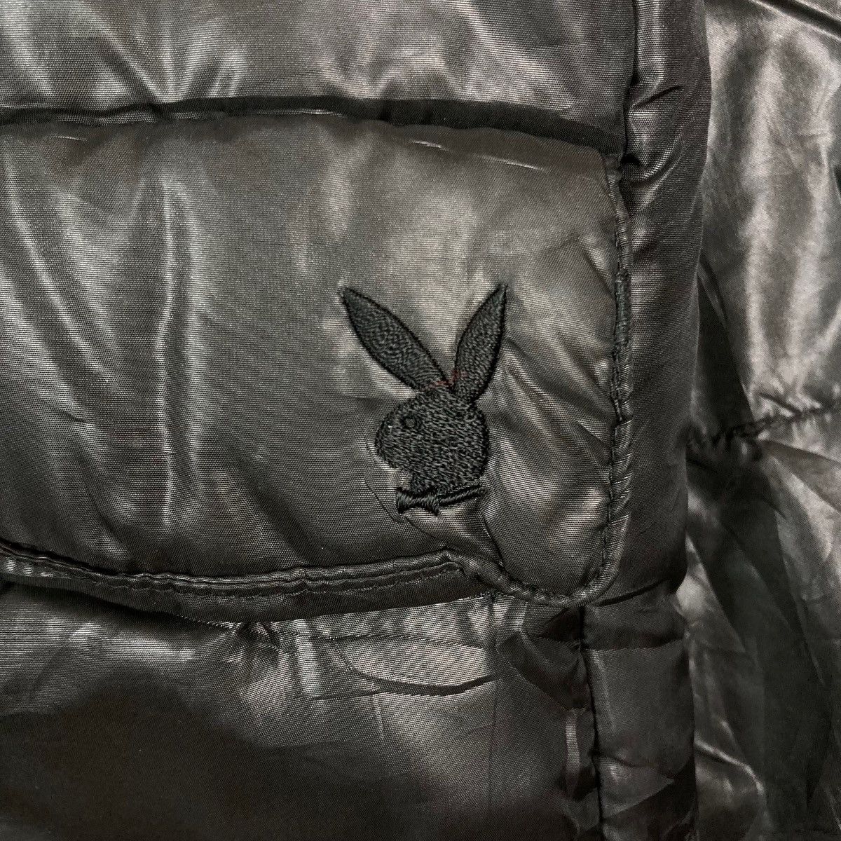 Playboy Vintage Playboy Light Puffer Snap Button Zipper Jacket Size US L / EU 52-54 / 3 - 3 Thumbnail