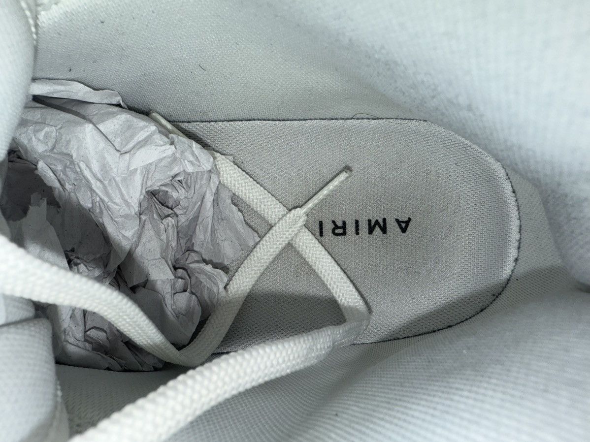 Amiri AMIRI WHITE SKEL TOP HIGHS Size US 10 / EU 43 - 7 Thumbnail
