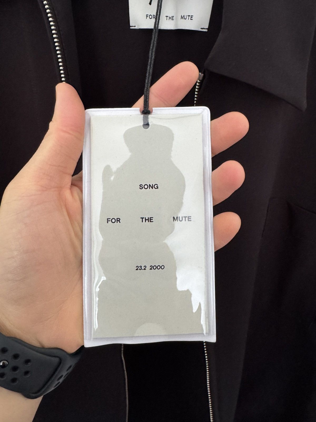 Song For The Mute Song For The Mute Zip Up Box Short Sleeve Black Shirt Size US S / EU 44-46 / 1 - 12 Thumbnail
