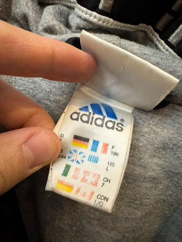 Adidas × Vintage Adidas Bomber Black Jacket 90s Retro Track Top ZIP L Size US L / EU 52-54 / 3 - 2 Thumbnail